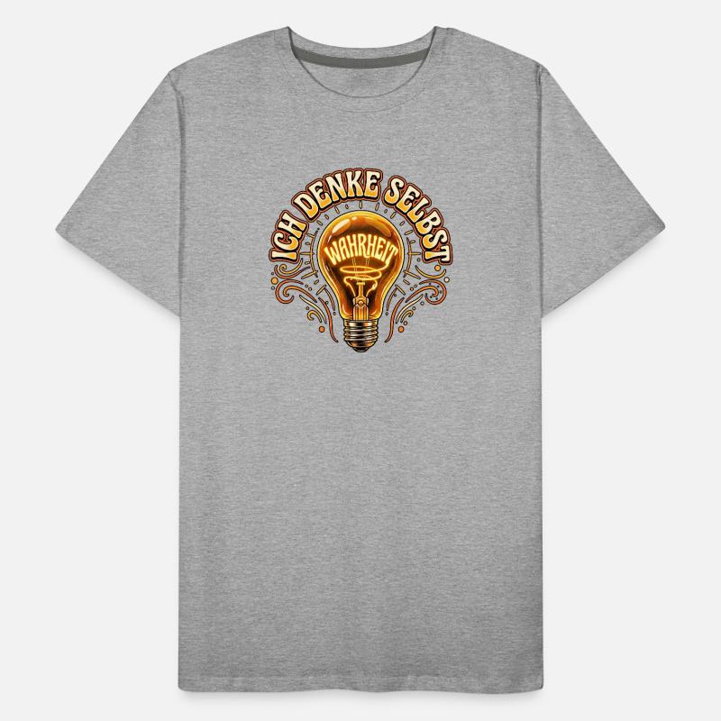 Je pense pour moi-même T-shirt bio Premium Homme