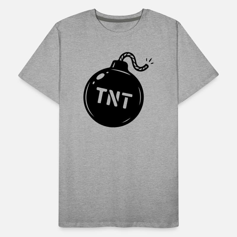 Bomb TNT Symbol Men's Premium Organic T-Shirt