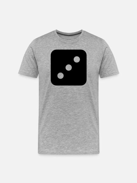 Says - Men's Premium Organic T-Shirt - heather grey