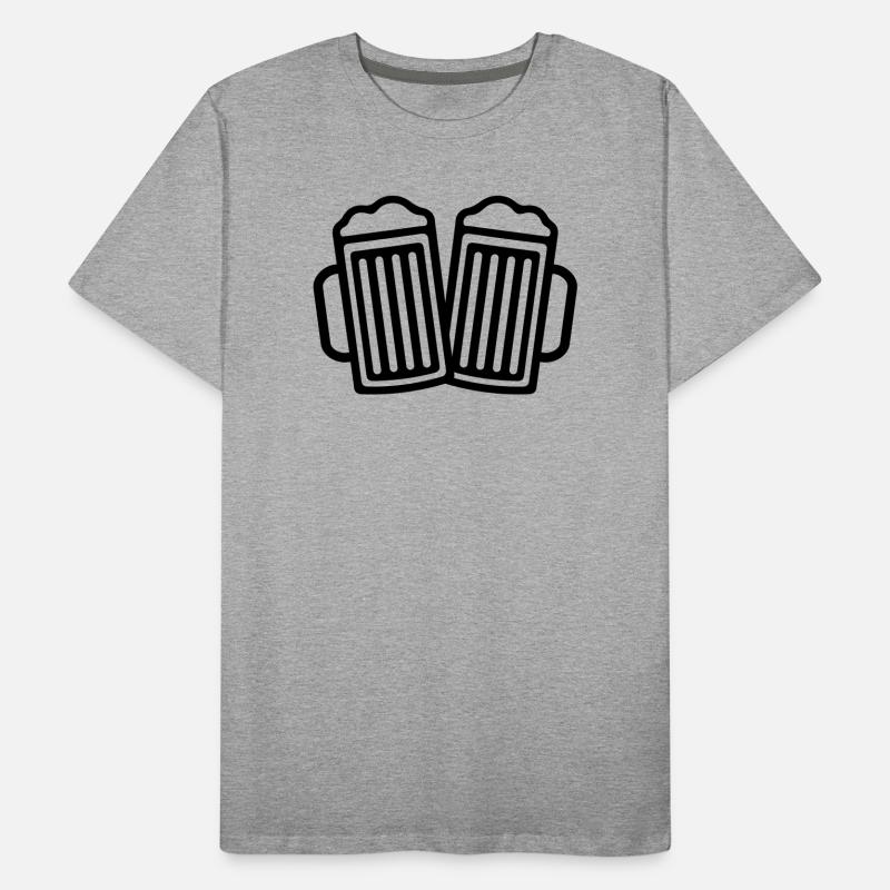 Bière T-shirt bio Premium Homme