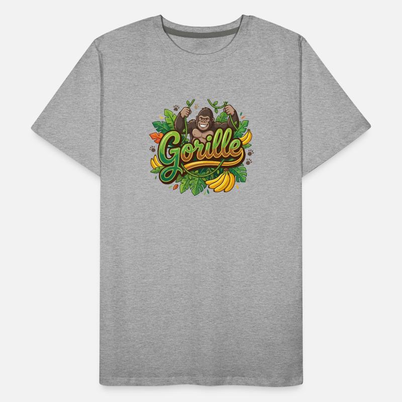 Gorille T-shirt bio Premium Homme