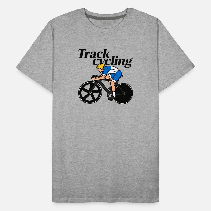 Track bikes Men's Premium Organic T-Shirt