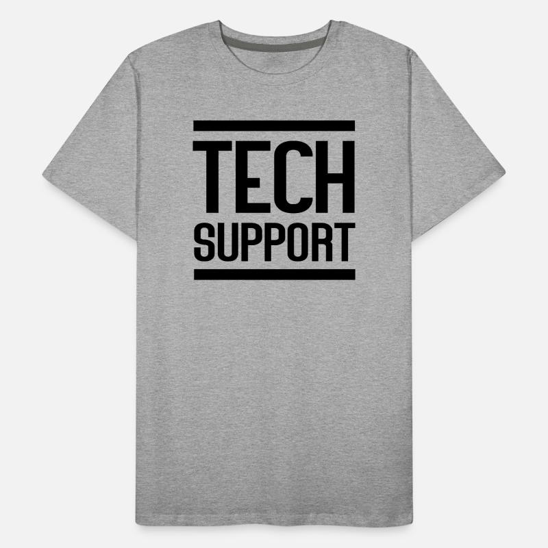 Technischer Support Männer Premium Bio T-Shirt