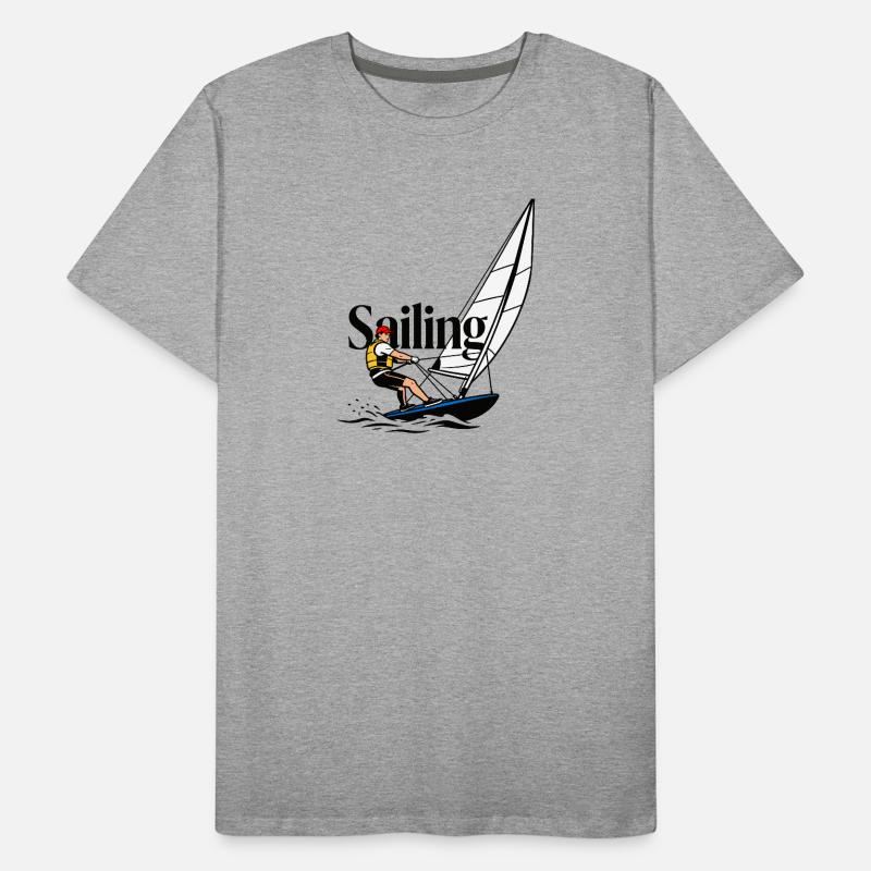 sailing sailor Men's Premium Organic T-Shirt
