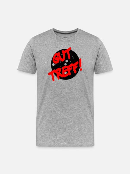 gut_treff_versj - T-shirt bio Premium Homme - gris chiné