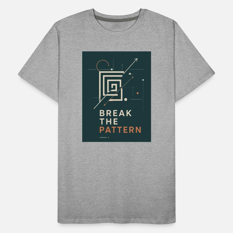Bbreak das Muster - briser le schéma T-shirt bio Premium Homme