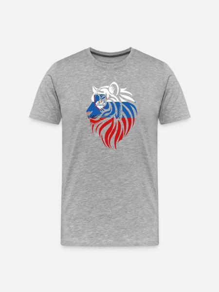 Eslovenia - Slovenia - Tiger Flags - Men's Premium Organic T-Shirt - heather grey