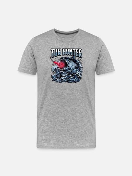 Do Hunter - T-shirt bio Premium Homme - gris chiné
