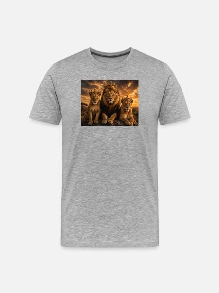 Royal family - Men's Premium Organic T-Shirt - heather grey