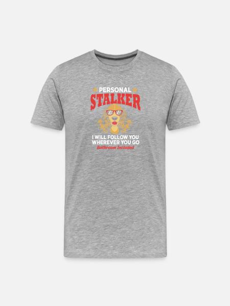 Cocker Spaniel - Männer Premium Bio T-Shirt - Grau meliert