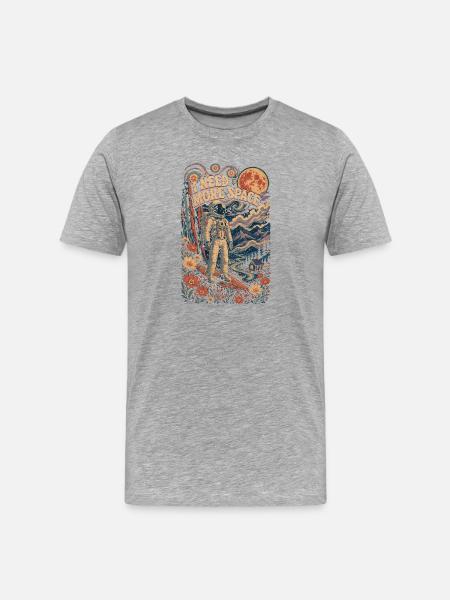 J’ai besoin de plus d’espace - T-shirt bio Premium Homme - gris chiné