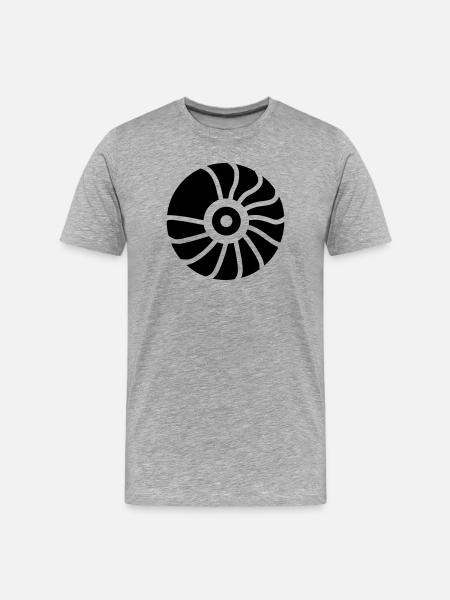 Amonnite - Men's Premium Organic T-Shirt - heather grey