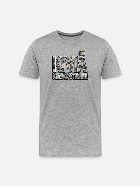 The stones are interested in - Men's Premium Organic T-Shirt - heather grey