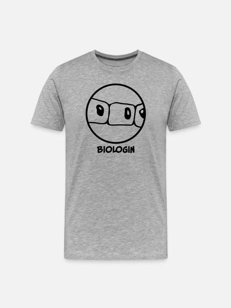 Biologist - Men's Premium Organic T-Shirt - heather grey