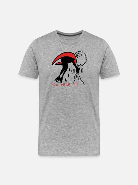 Frosch - T-shirt bio Premium Homme - gris chiné