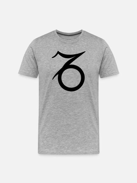 Capricorne - T-shirt bio Premium Homme - gris chiné