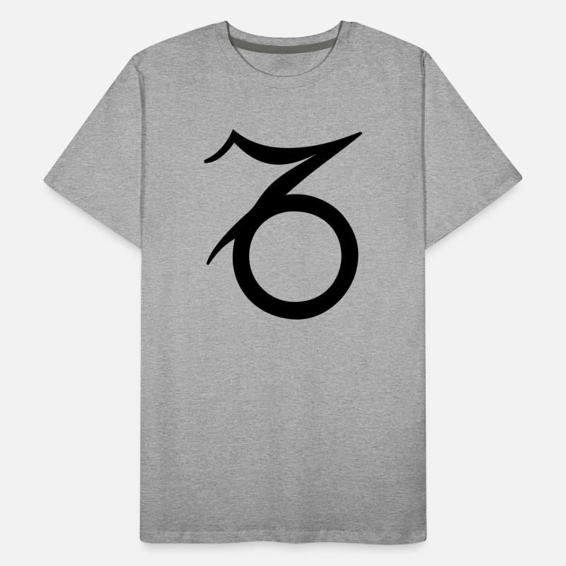 Sternzeichen Steinbock Männer Premium Bio T-Shirt