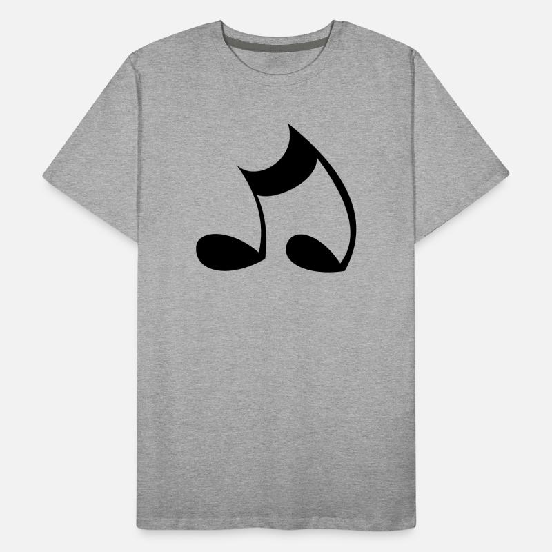 Note Männer Premium Bio T-Shirt