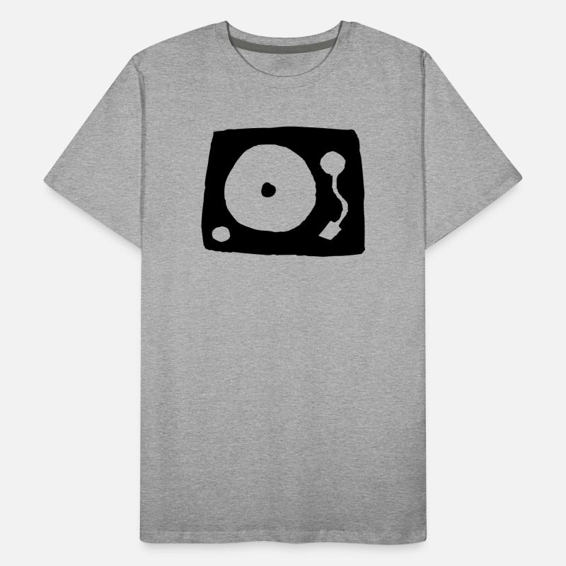 Record player Men's Premium Organic T-Shirt