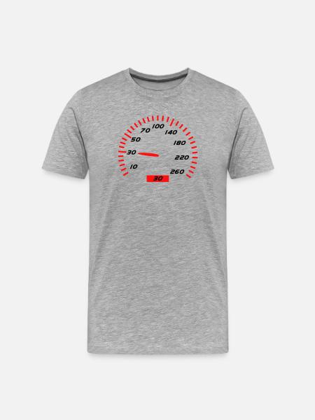30th Birthday - Men's Premium Organic T-Shirt - heather grey
