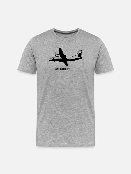 antonov26 - T-shirt bio Premium Homme - gris chiné