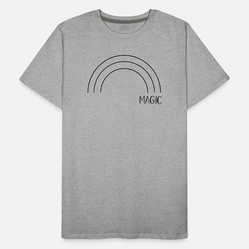 Magic Rainbow Men's Premium Organic T-Shirt
