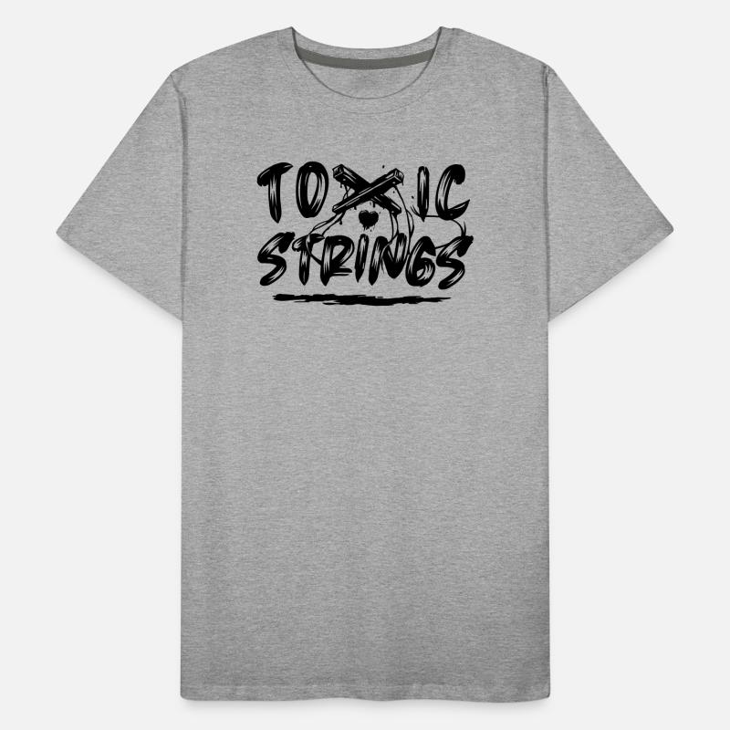 Toxic Strings Men's Premium Organic T-Shirt