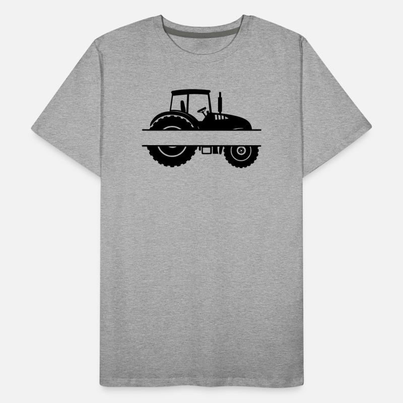 Ackerschlepper-Emblem Männer Premium Bio T-Shirt