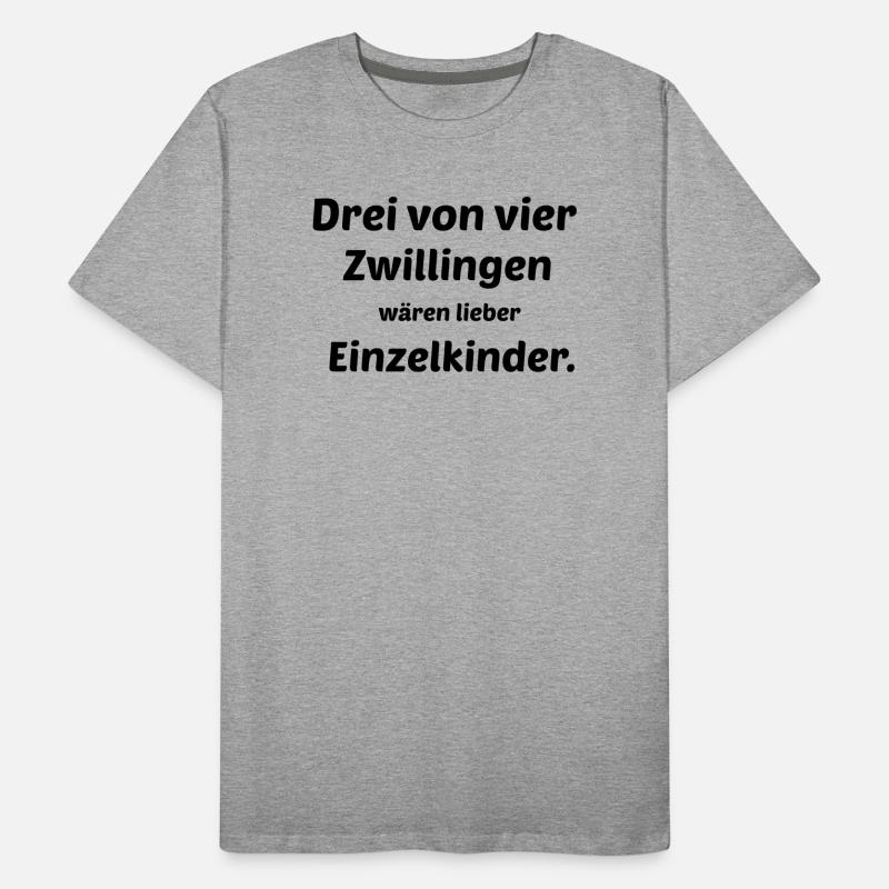 Twins Men's Premium Organic T-Shirt