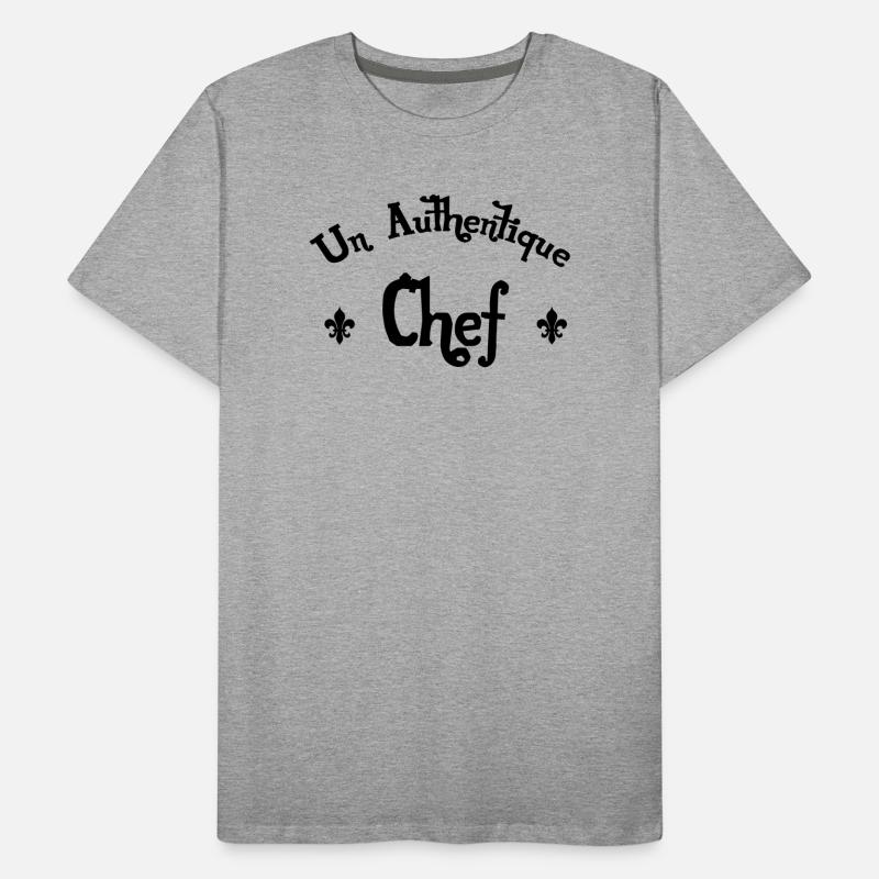 Authentique Chef T-shirt bio Premium Homme