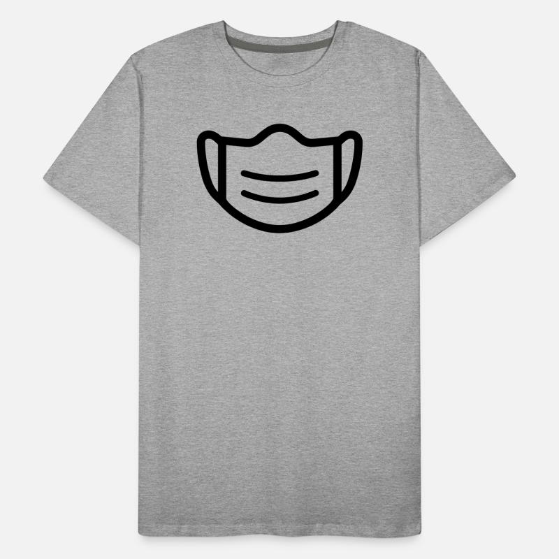 masque T-shirt bio Premium Homme