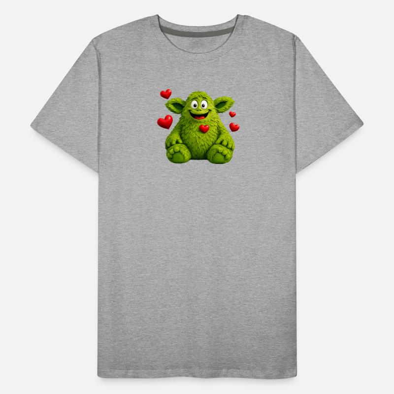 Monster Männer Premium Bio T-Shirt