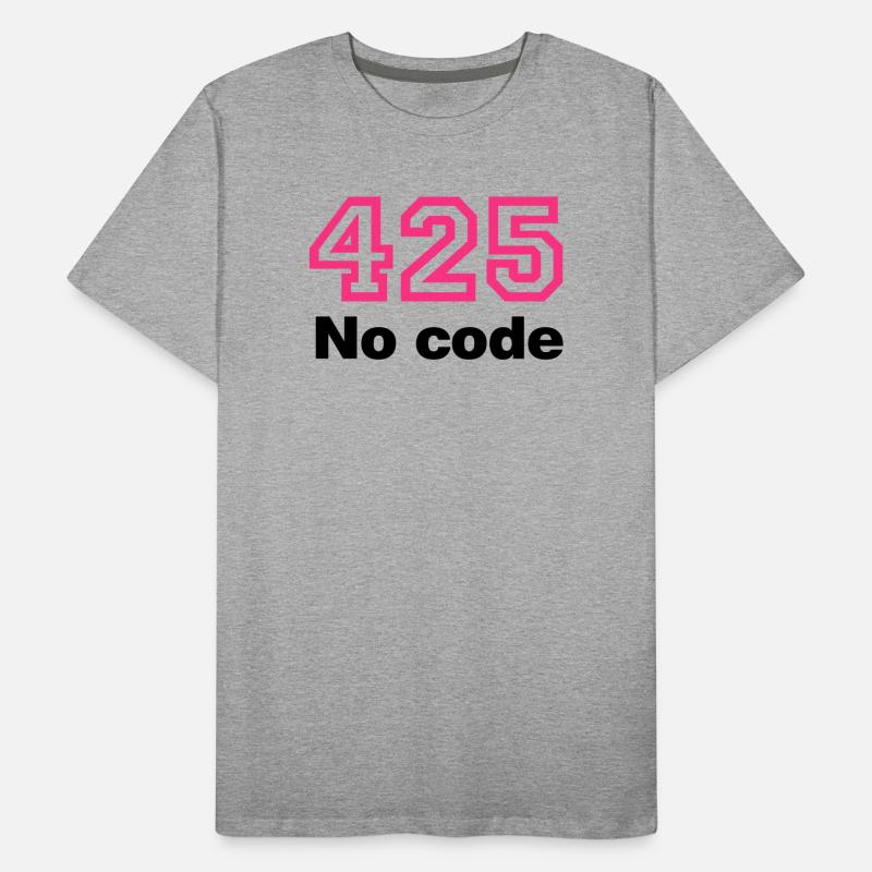 Error 425 No Code Männer Premium Bio T-Shirt