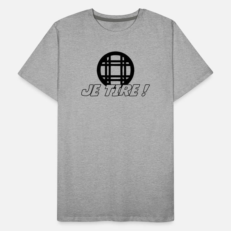 Pétanque T-shirt bio Premium Homme