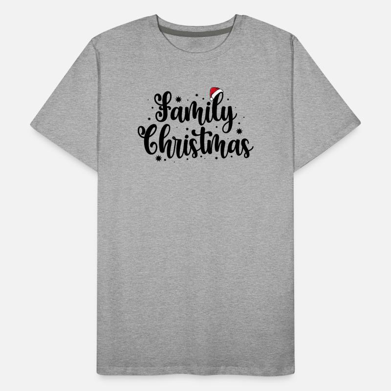 Midnight Santa Hat Tee Men's Premium Organic T-Shirt