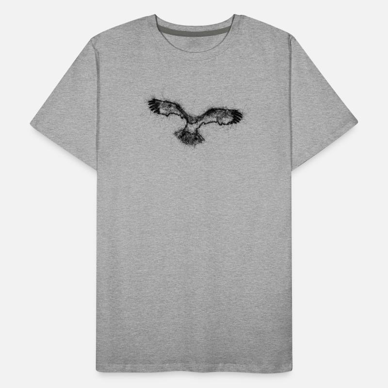 Flying Eagle Men's Premium Organic T-Shirt
