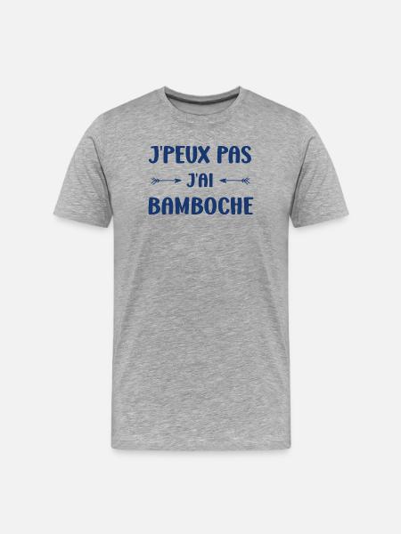 I can't, I messed up - Men's Premium Organic T-Shirt - heather grey