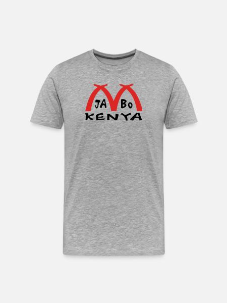 Kenyan - T-shirt bio Premium Homme - gris chiné