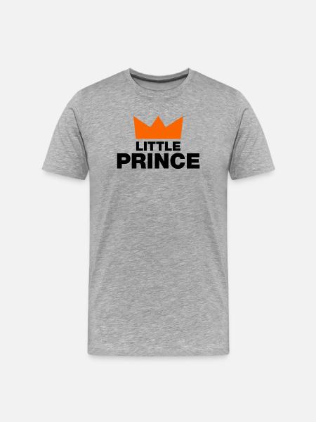 Petit Prinz / 2 Farben - T-shirt bio Premium Homme - gris chiné