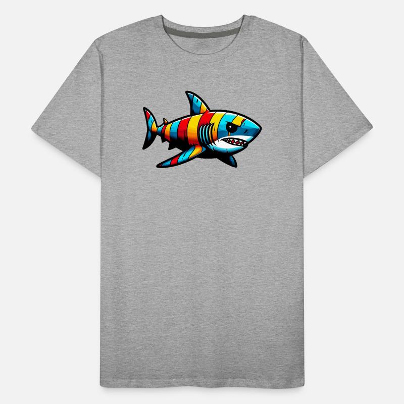 Shark Men's Premium Organic T-Shirt