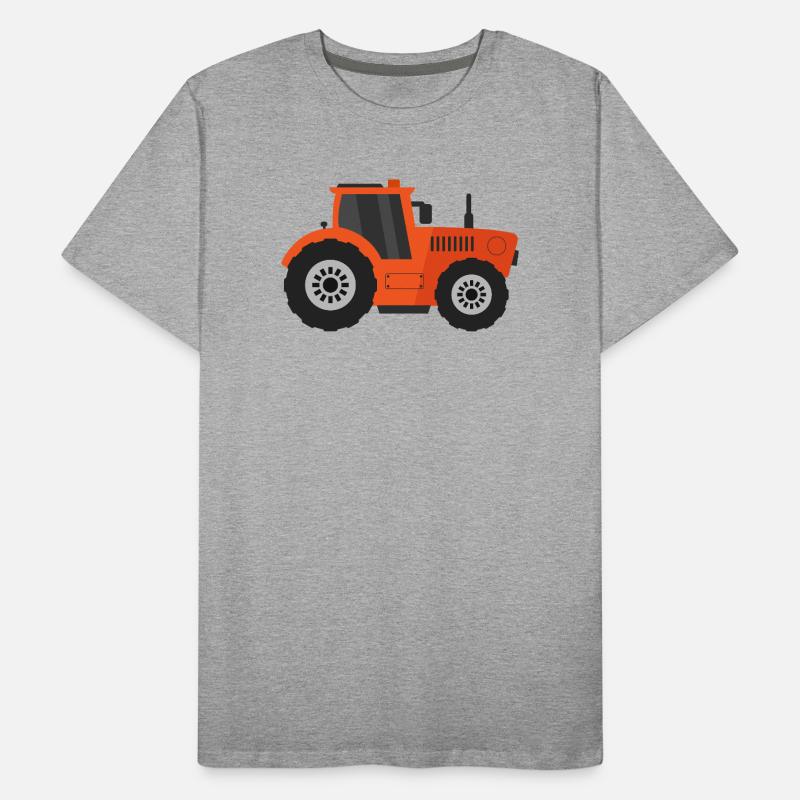 tractor Men's Premium Organic T-Shirt
