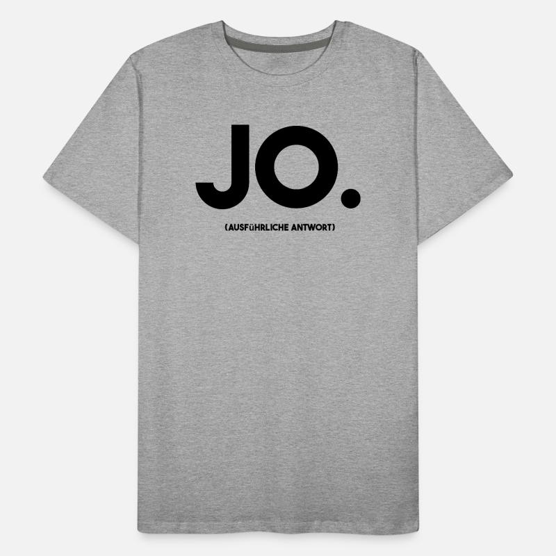 Jo Männer Premium Bio T-Shirt