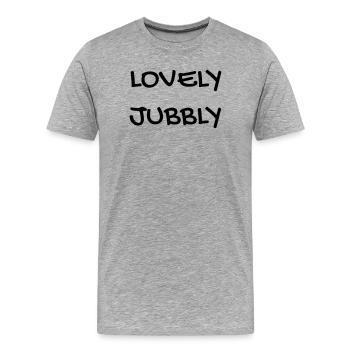 Cinema / Film / Zitat / TV-Serie - Männer Premium Bio T-Shirt - Grau meliert - Vorne - Damien (186cm)