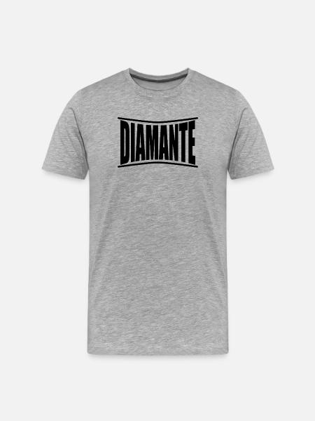 Diamond t-shirt gift idea - Men's Premium Organic T-Shirt - heather grey