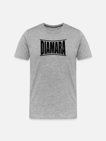 Diamara t-shirt gift idea - Men's Premium Organic T-Shirt - heather grey
