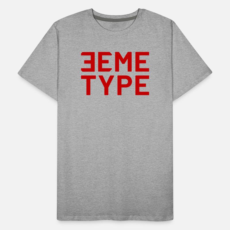 3RD TYPE CLASSIC RED Men's Premium Organic T-Shirt