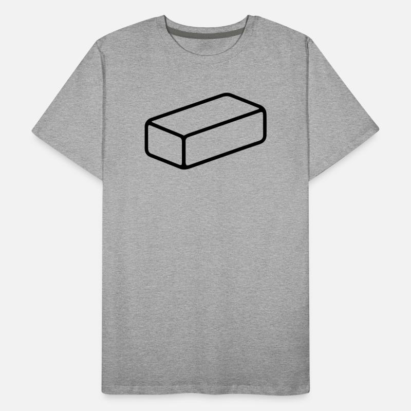 brick Men's Premium Organic T-Shirt