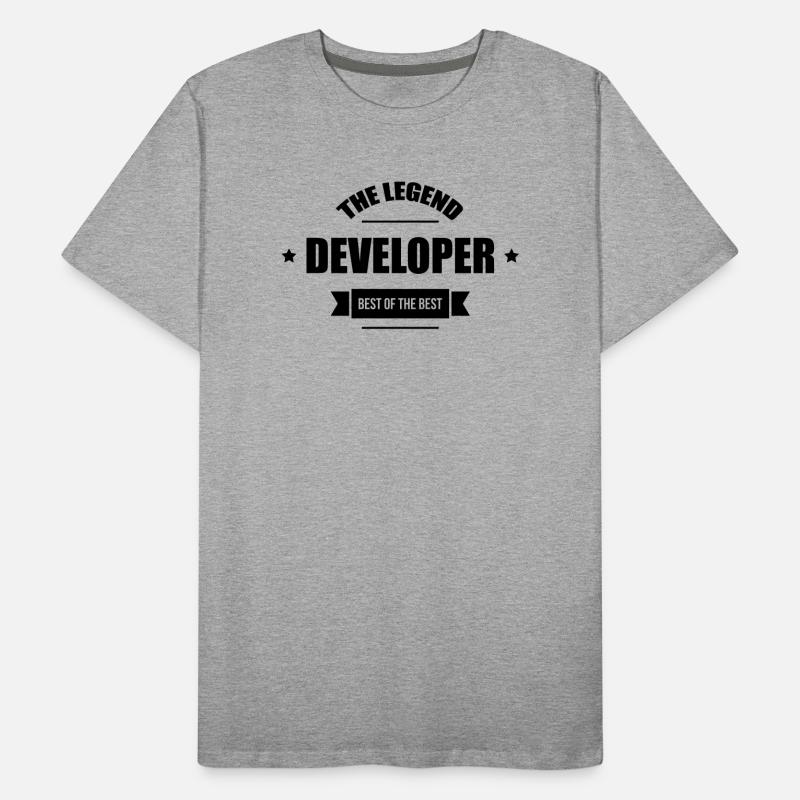Developer Men's Premium Organic T-Shirt