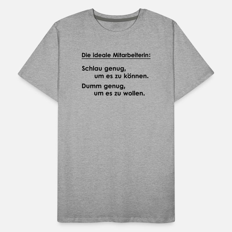 L’employé idéal T-shirt bio Premium Homme