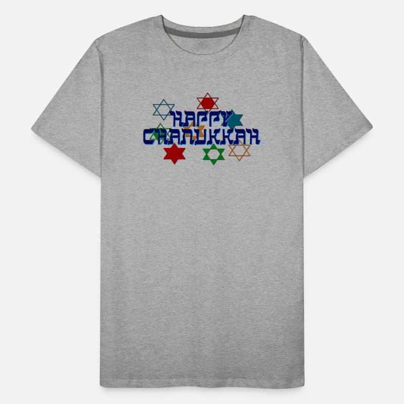 Joyeux Hanoukka T-shirt bio Premium Homme